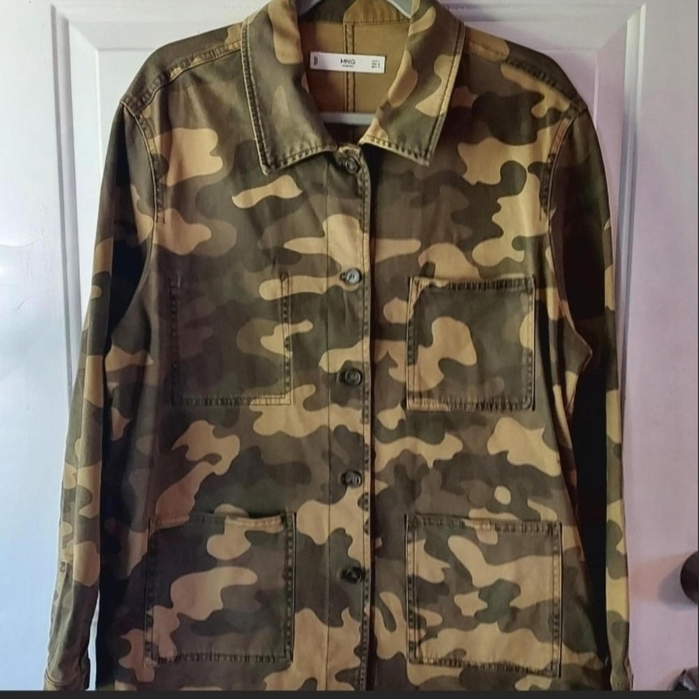 MNG Camouflage Utility Jacket Size Medium Gorpore croquette